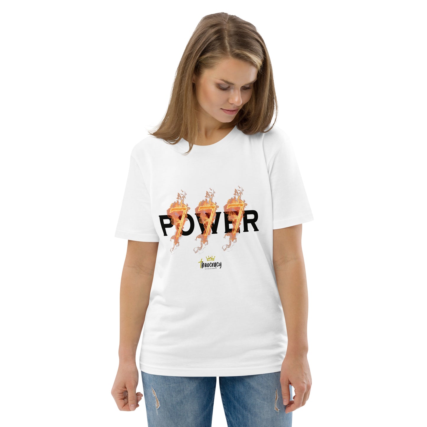T-shirt en coton biologique POWER