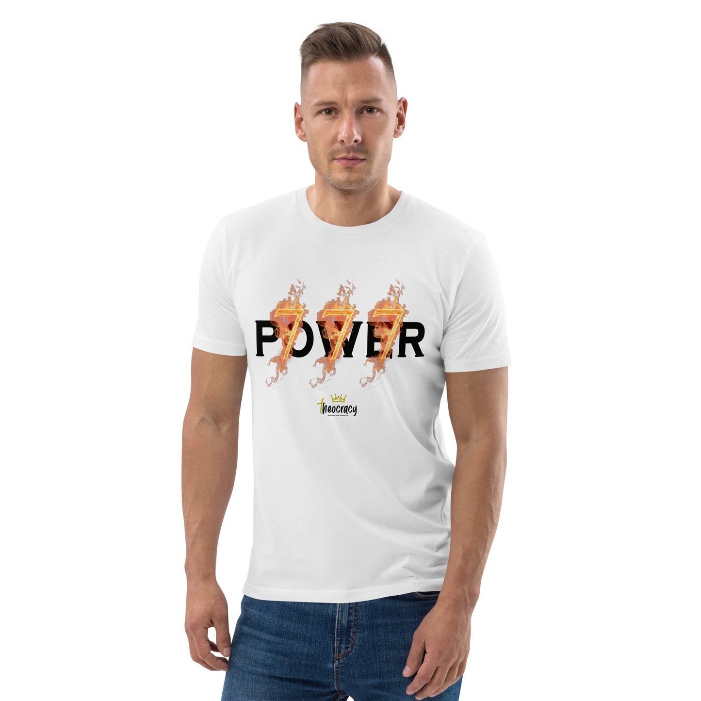 T-shirt en coton biologique POWER