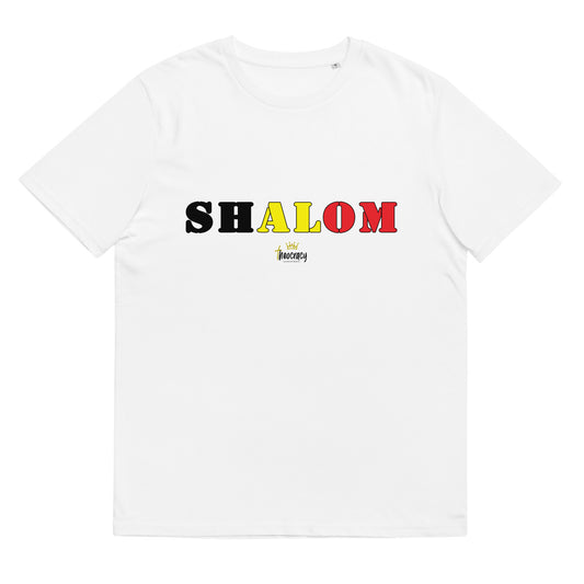 T-shirt en coton biologique SHALOM Belgique