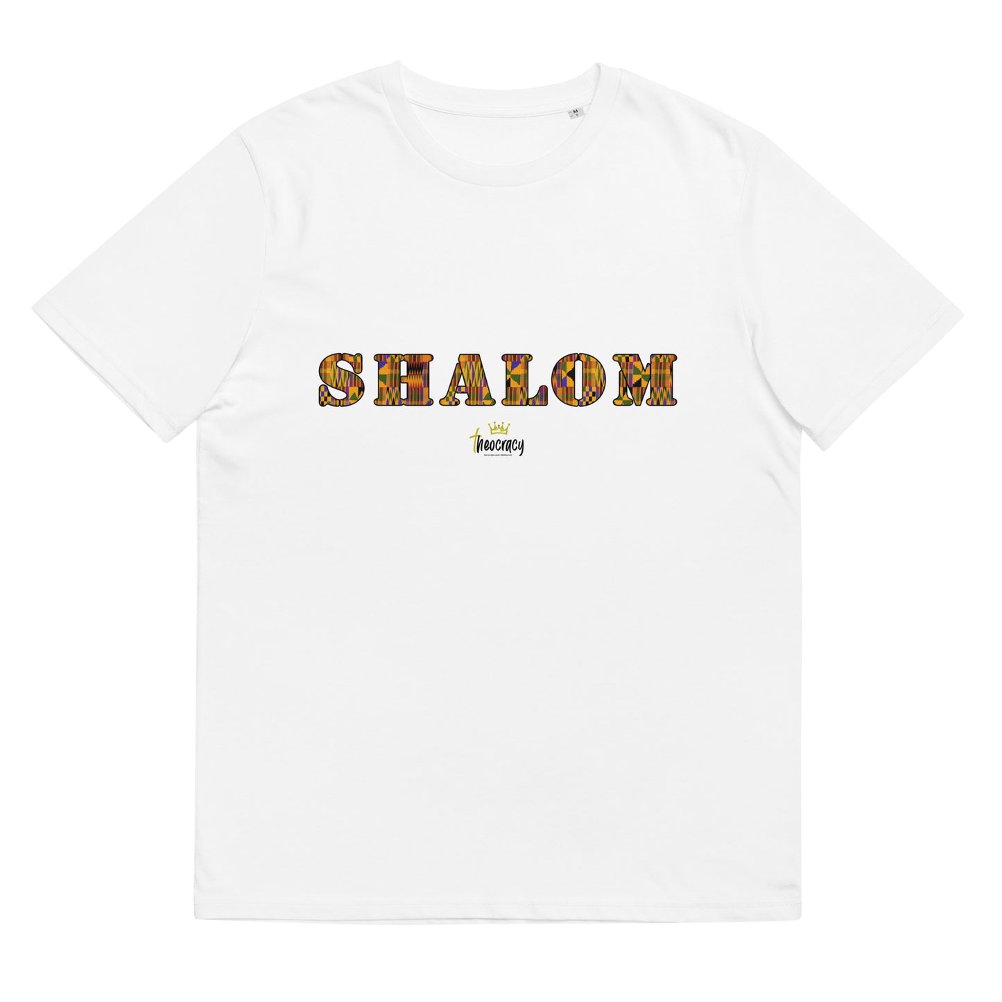 T-shirt en coton biologique SHALOM motif Wax2